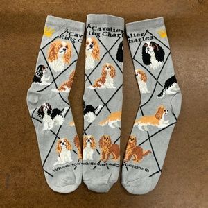 Cavalier King Charles Spaniel Socks